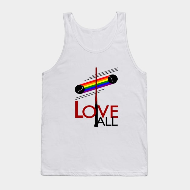 Love All Pride - Tennis Bauhaus Tank Top by Vo-iDstudio